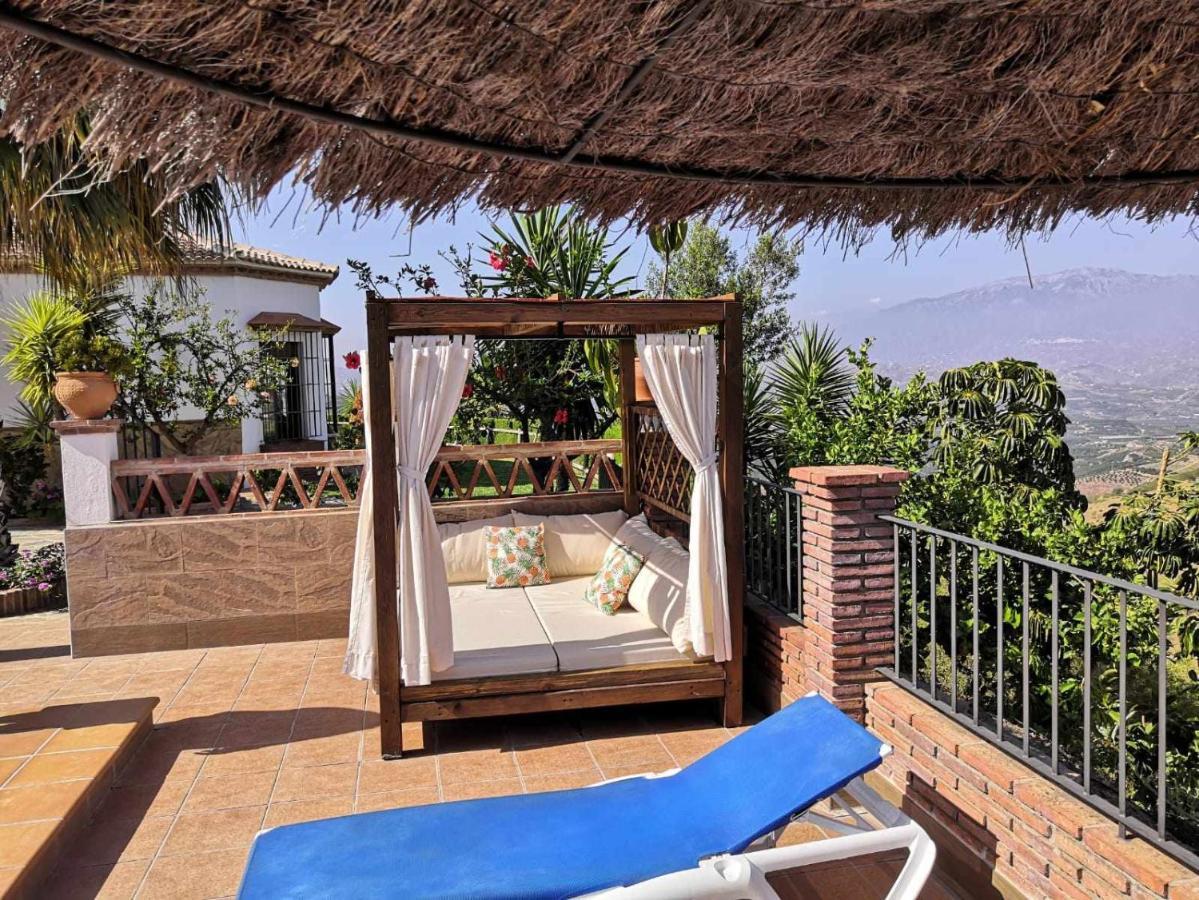 Casa Mirador Las Claras Con Piscina Privada Jardin Iznate Eksteriør bilde
