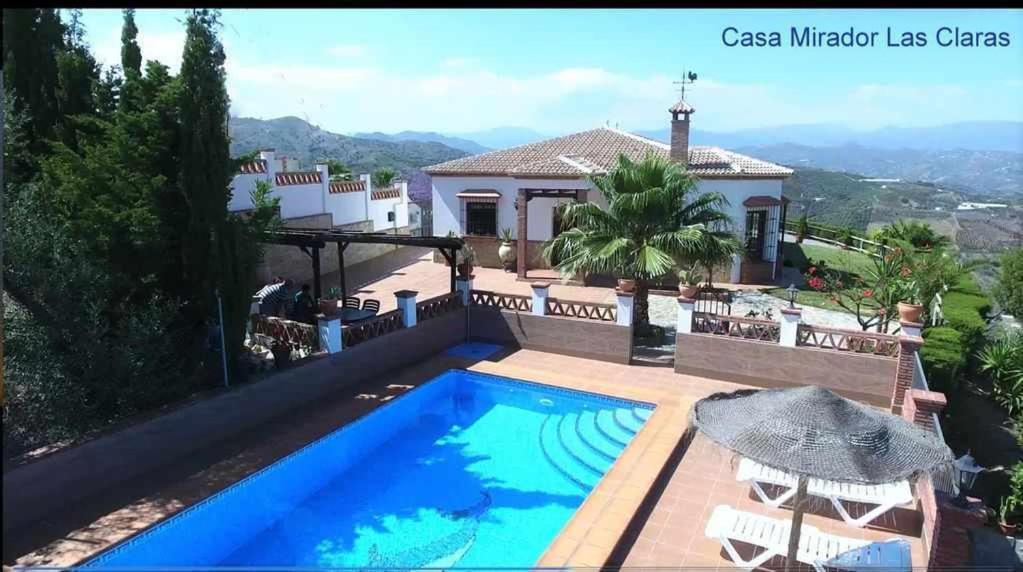 Casa Mirador Las Claras Con Piscina Privada Jardin Iznate Eksteriør bilde