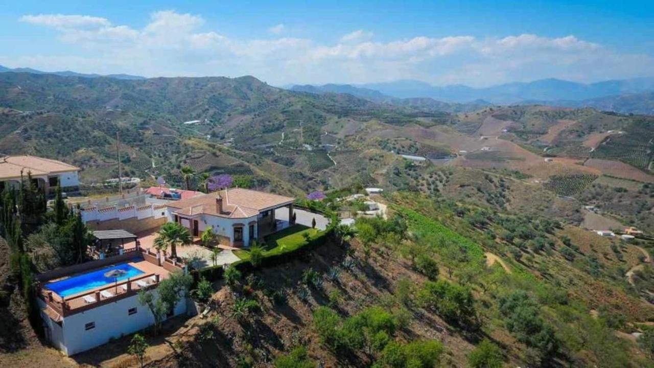 Casa Mirador Las Claras Con Piscina Privada Jardin Iznate Eksteriør bilde